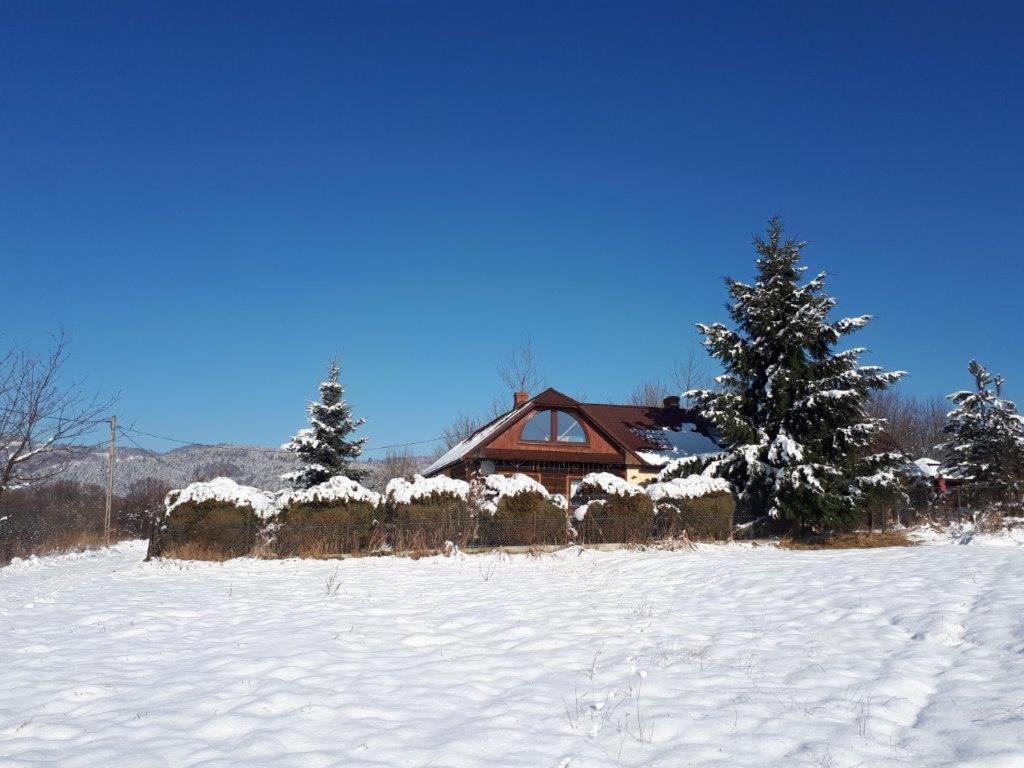 Dom Grabowa Z Sauna I Podgrzewanym Basenem Gilowice  Exterior photo